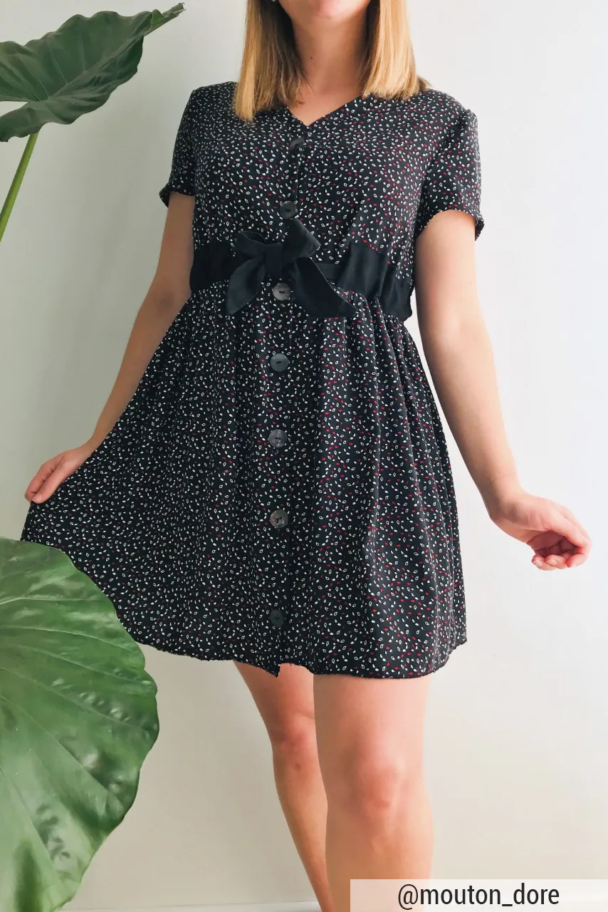 Réalisation du patron de couture la robe Katy de Cha’ coud