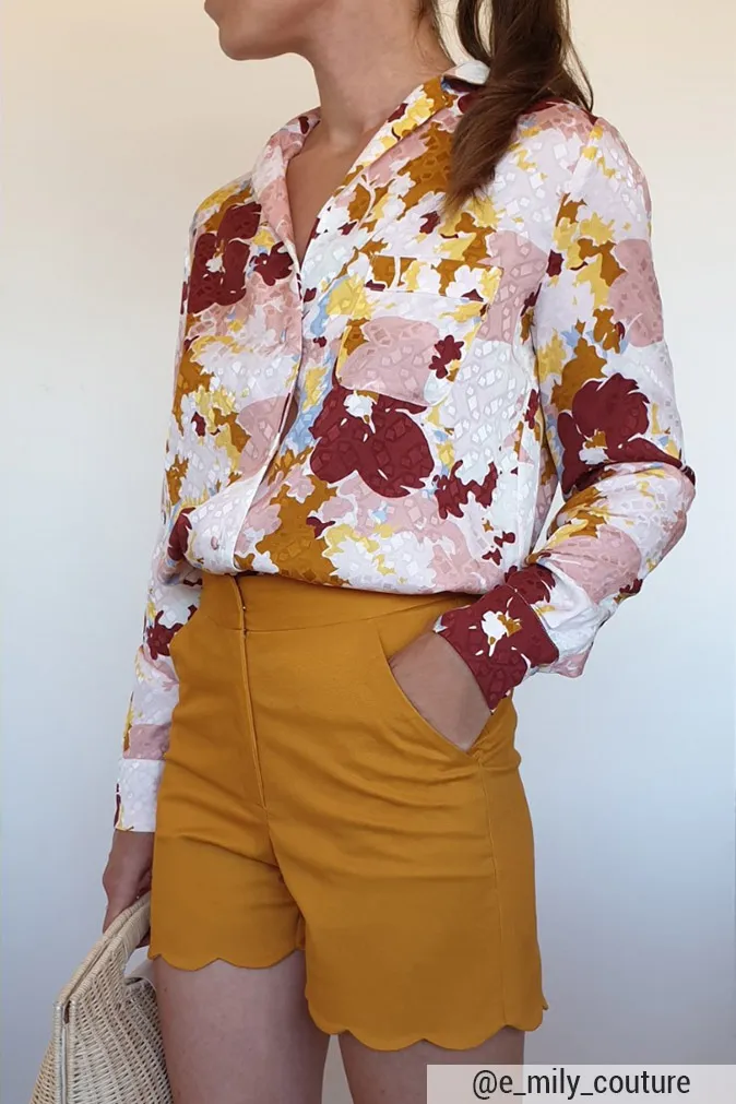 Réalisation du patron de couture le short Lio de Cha’ coud