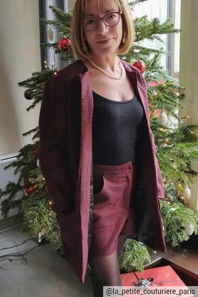 Réalisation du patron de couture le short Ema et la veste Veïa de Cha’ coud