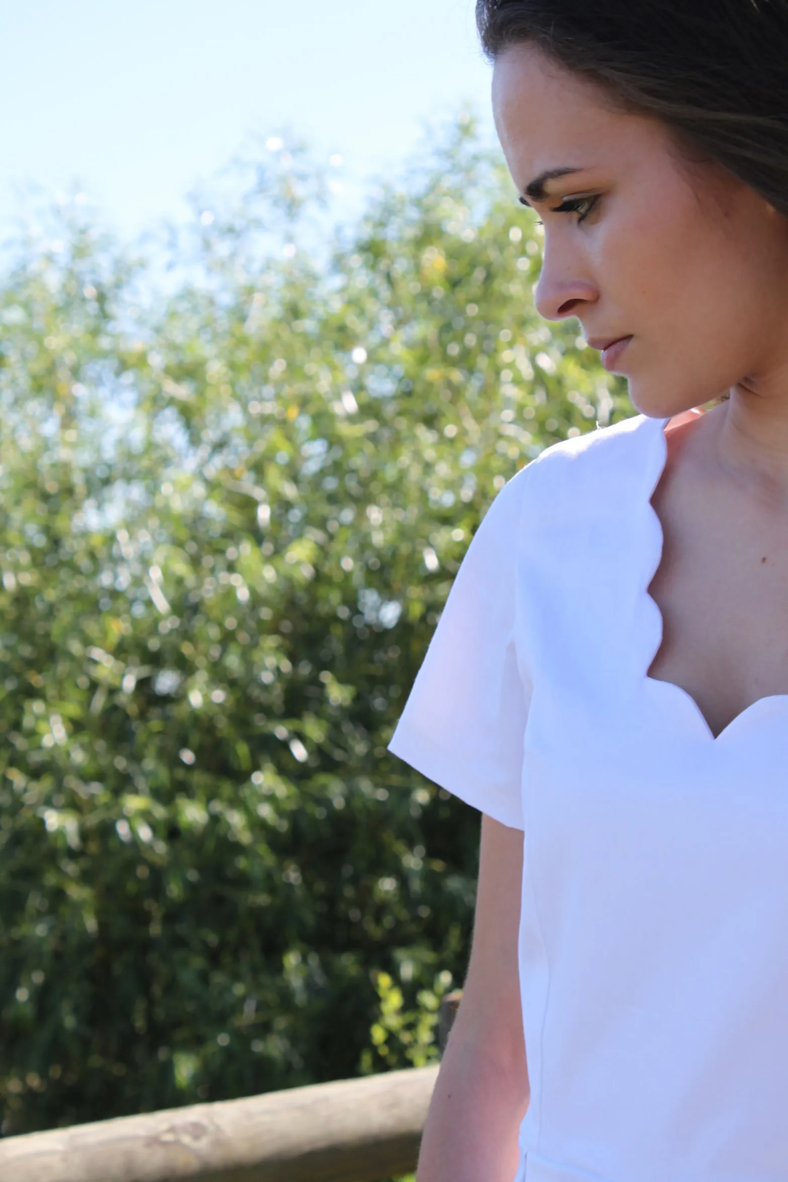 Réalisation du patron de couture la robe Zita de Cha’ coud