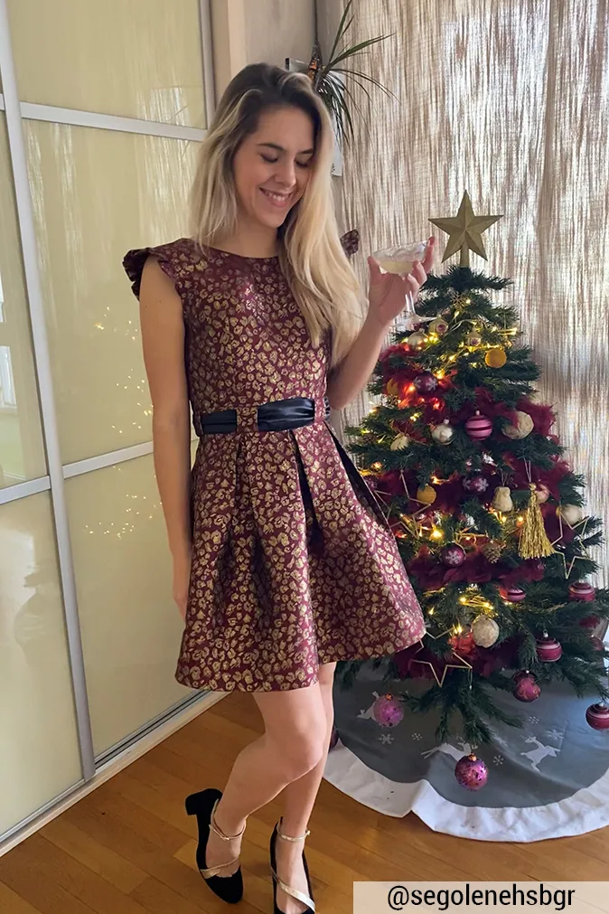Réalisation du patron de couture la robe Céleste de Cha’ coud