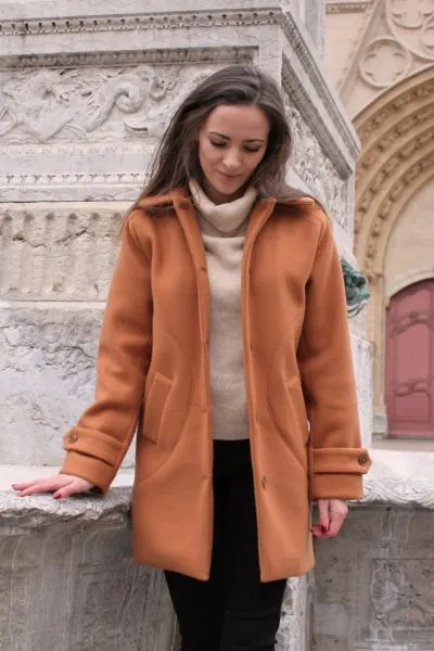 Réalisation du patron de couture du manteau Oana de Cha' coud - niveau avancé