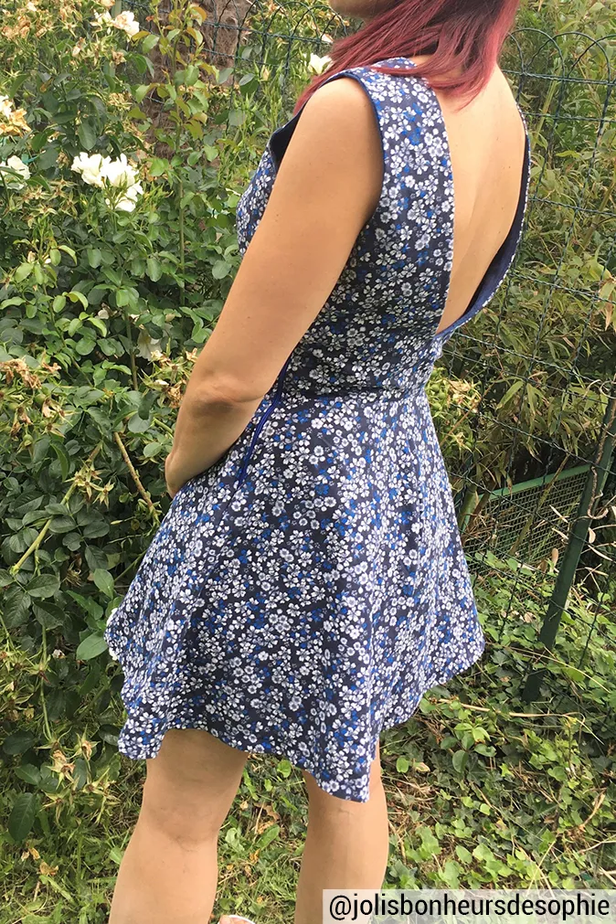 Réalisation du patron de couture de la combinaison Nina de Cha' coud