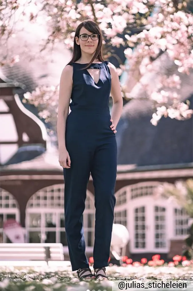 Réalisation du patron de couture de la combinaison Aurore de Cha' coud