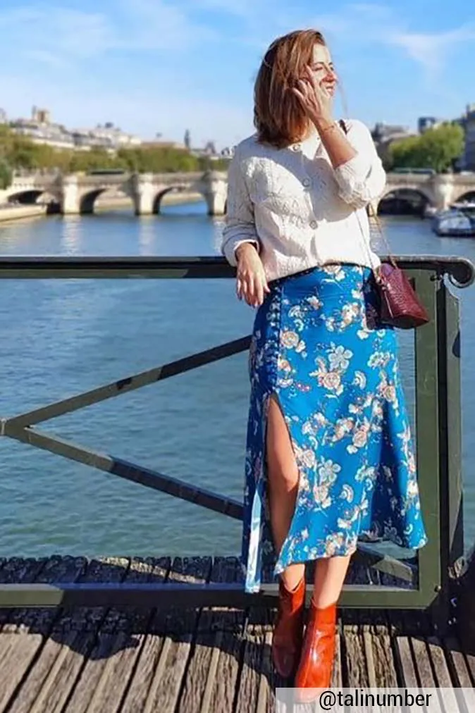Réalisation du patron de couture de la jupe Imen de Cha' coud