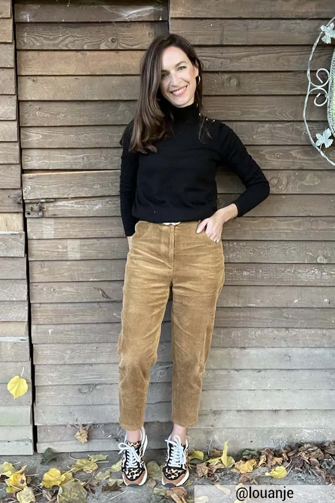 Réalisation du patron de couture du pantalon Jade de Cha' coud