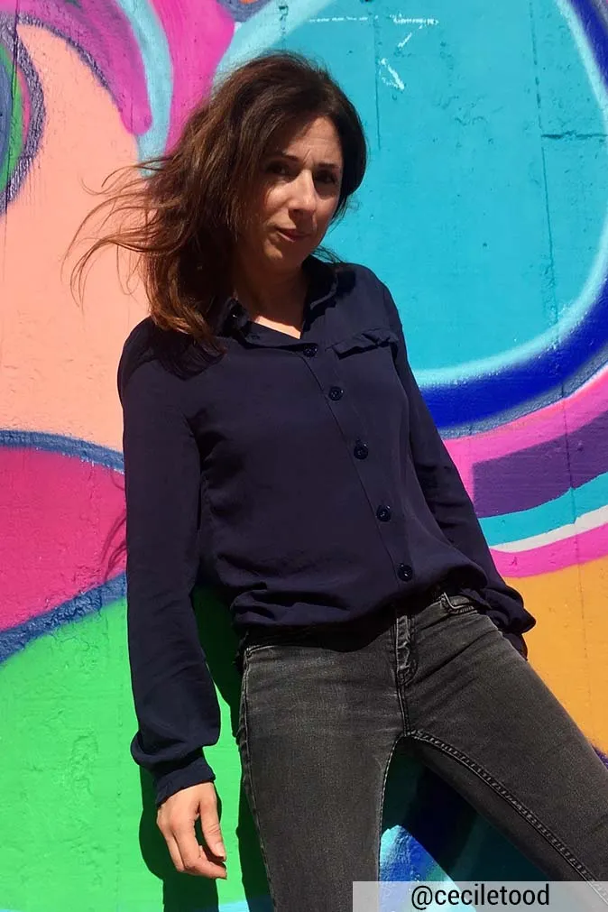 Réalisation du patron de couture de la chemise Carmen de Cha' coud