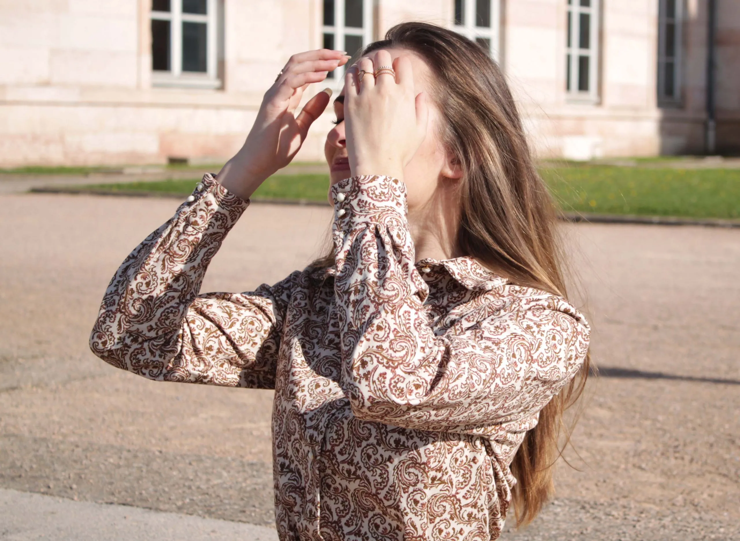 Réalisation du patron de couture de la robe doumia de Cha' coud