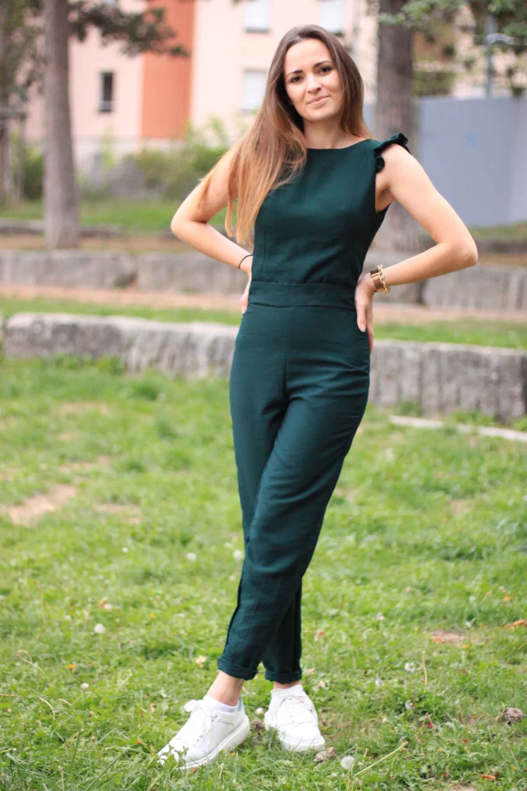 Réalisation du patron de couture de la combinaison Amaya de Cha' coud