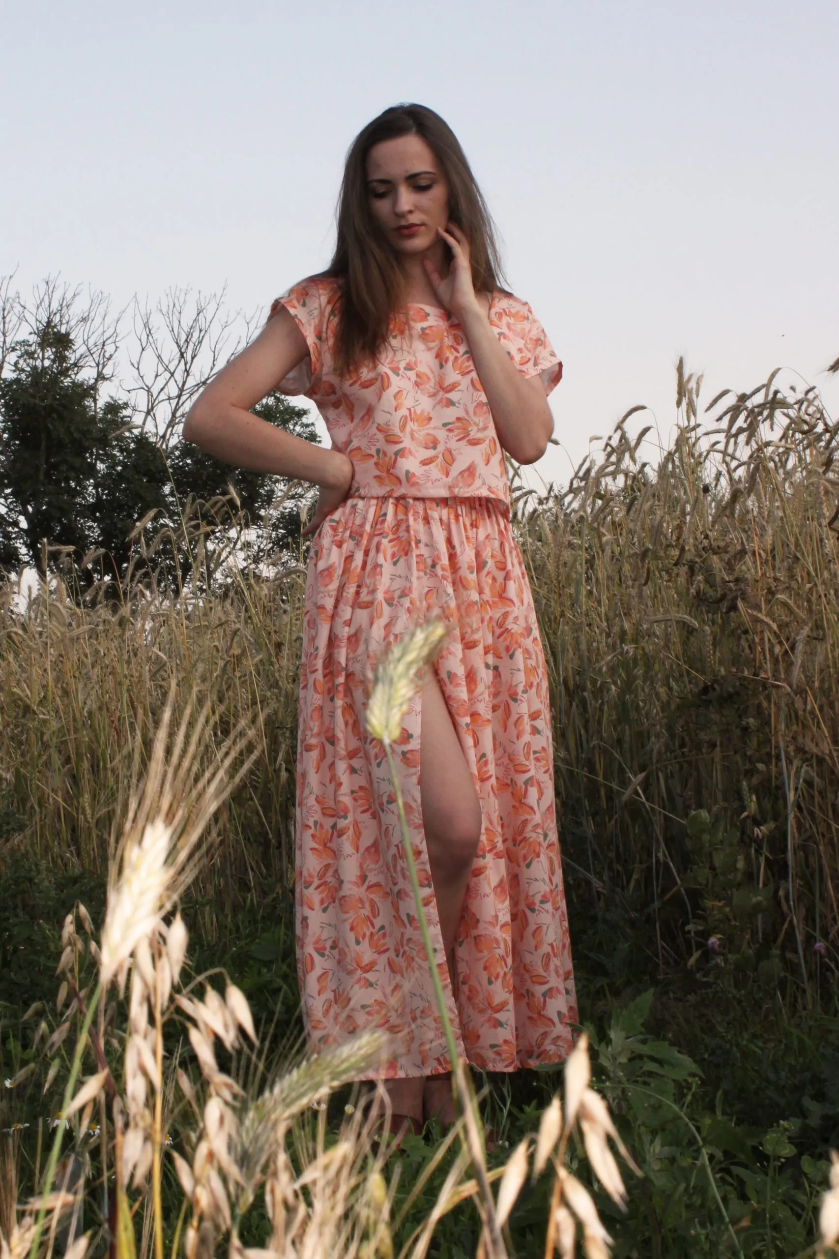 Réalisation du patron de couture de la jupe Lise de Cha' coud