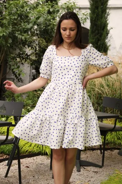 Réalisation du patron de couture de la robe Eve de Cha' coud