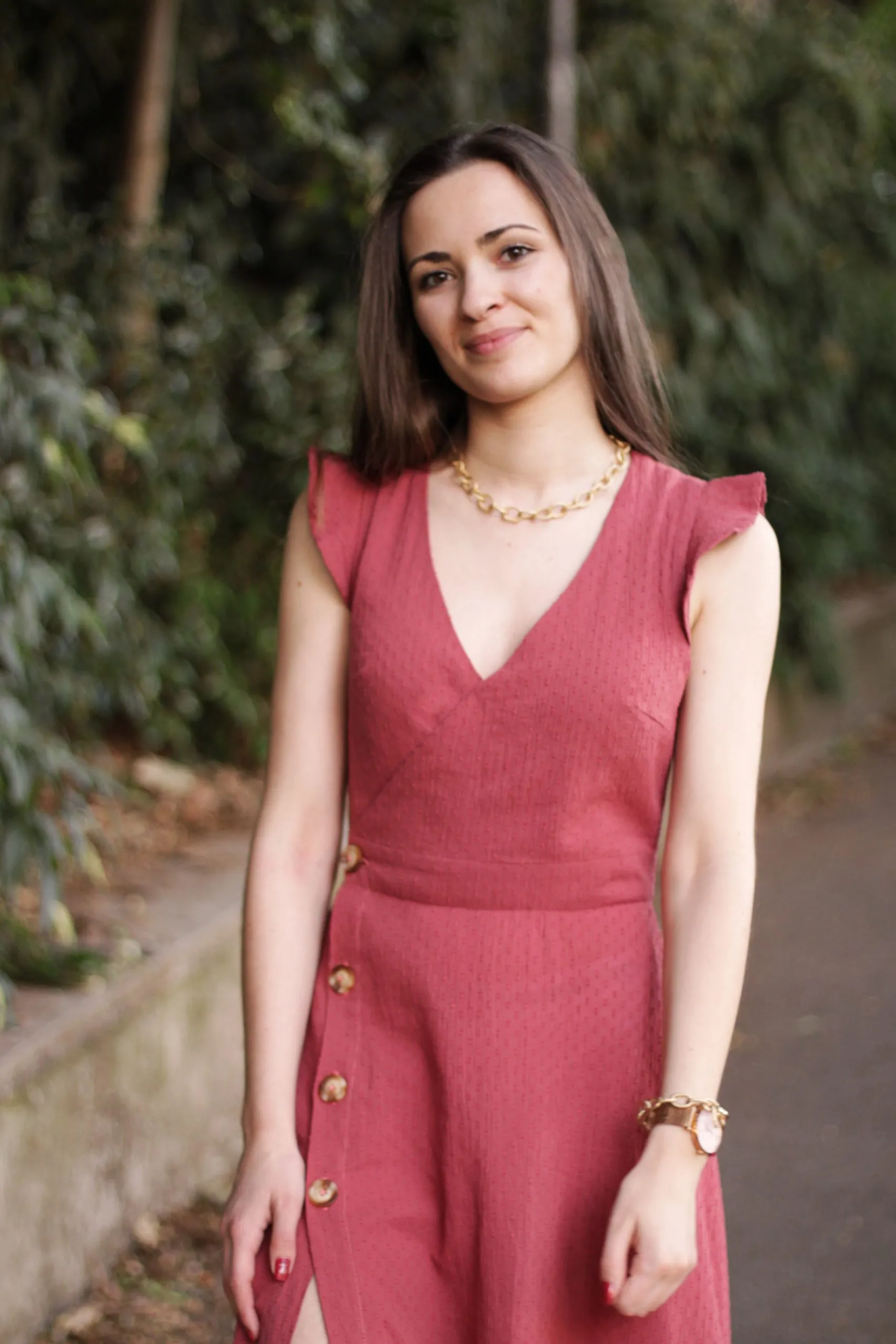 Réalisation du patron de couture de la robe Alix de Cha' coud