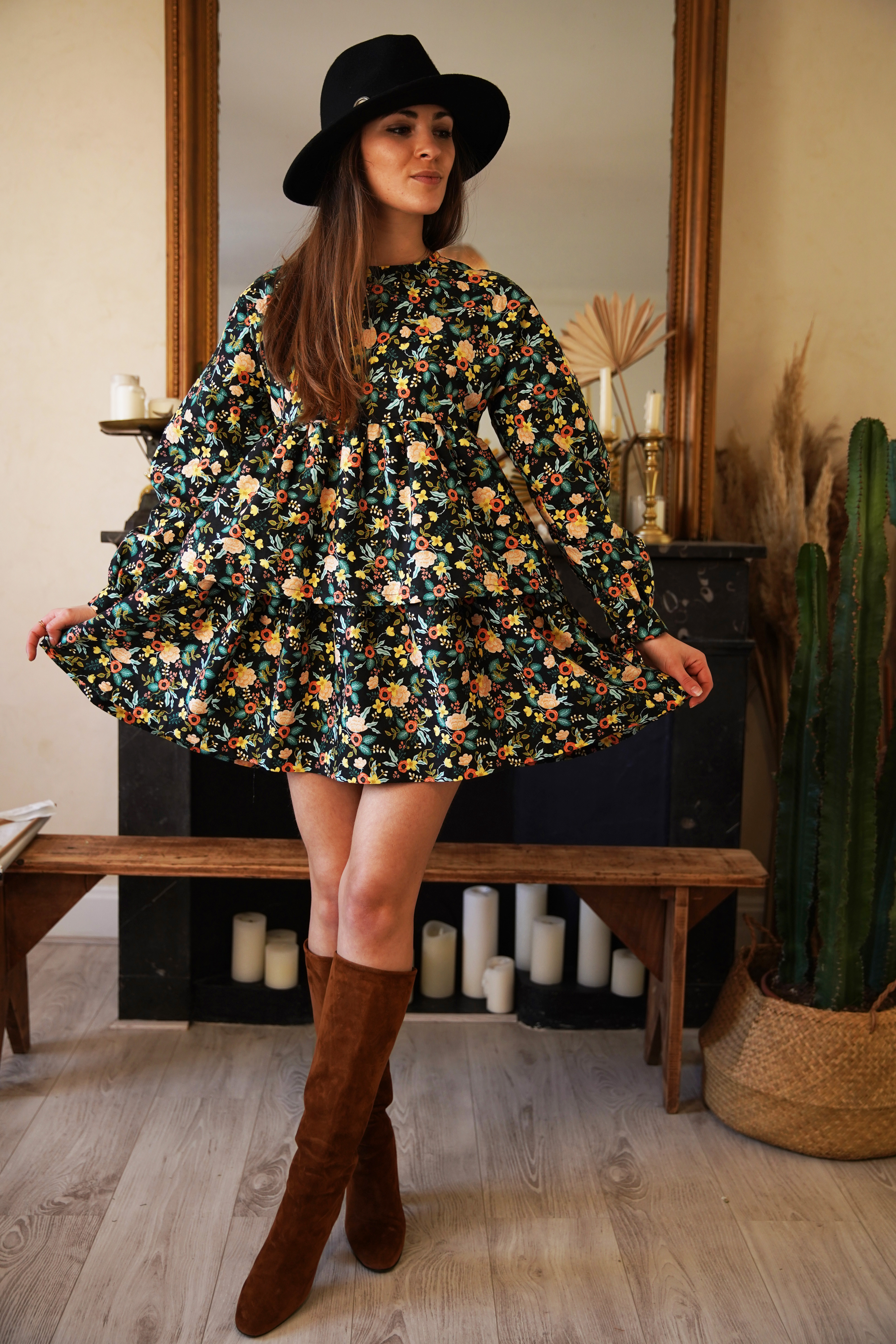 Réalisation du patron de couture de la robe Lehoïa de Cha' coud