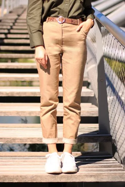 Réalisation du patron de couture du pantalon Myriam de Cha' coud