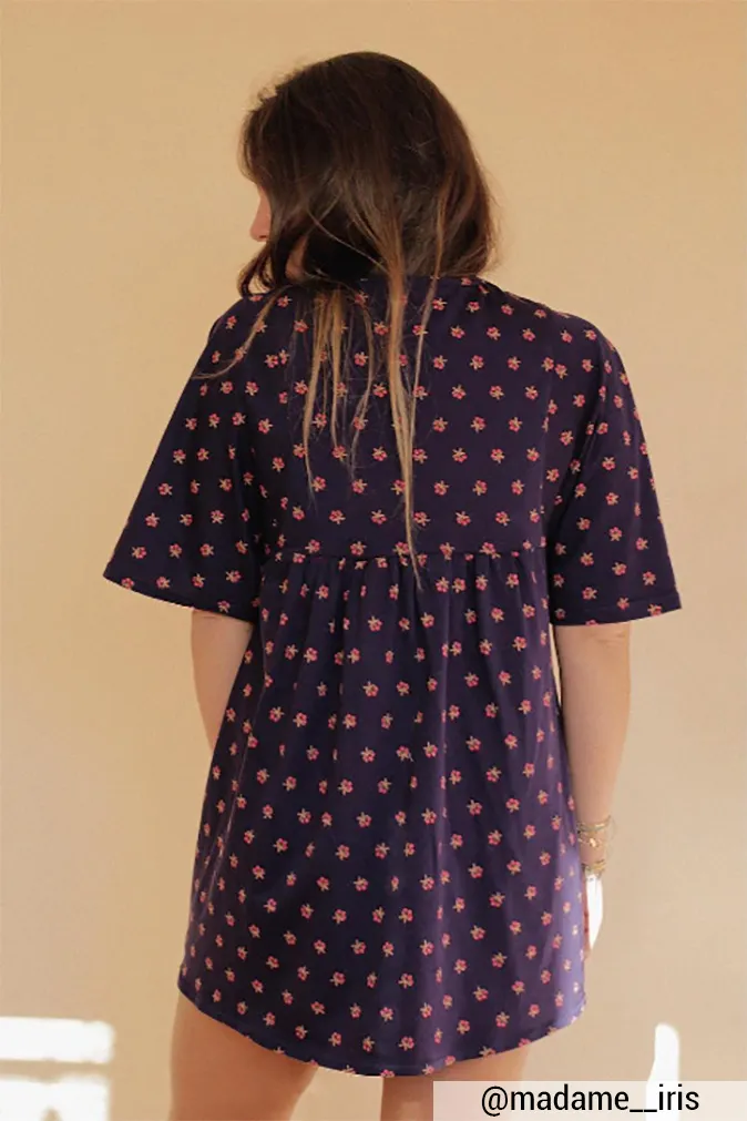 Réalisation du patron de couture de la robe Emily de Cha' coud