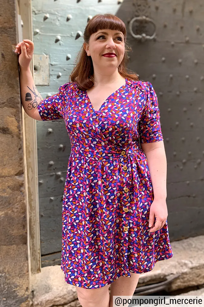 Réalisation du patron de couture de la robe Garance de Cha' coud