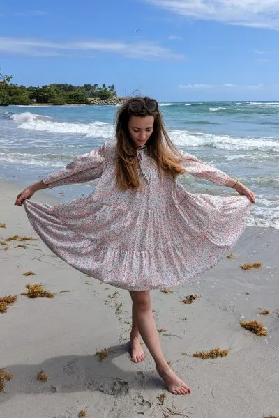 Réalisation du patron de couture de la robe Ava de Cha' coud
