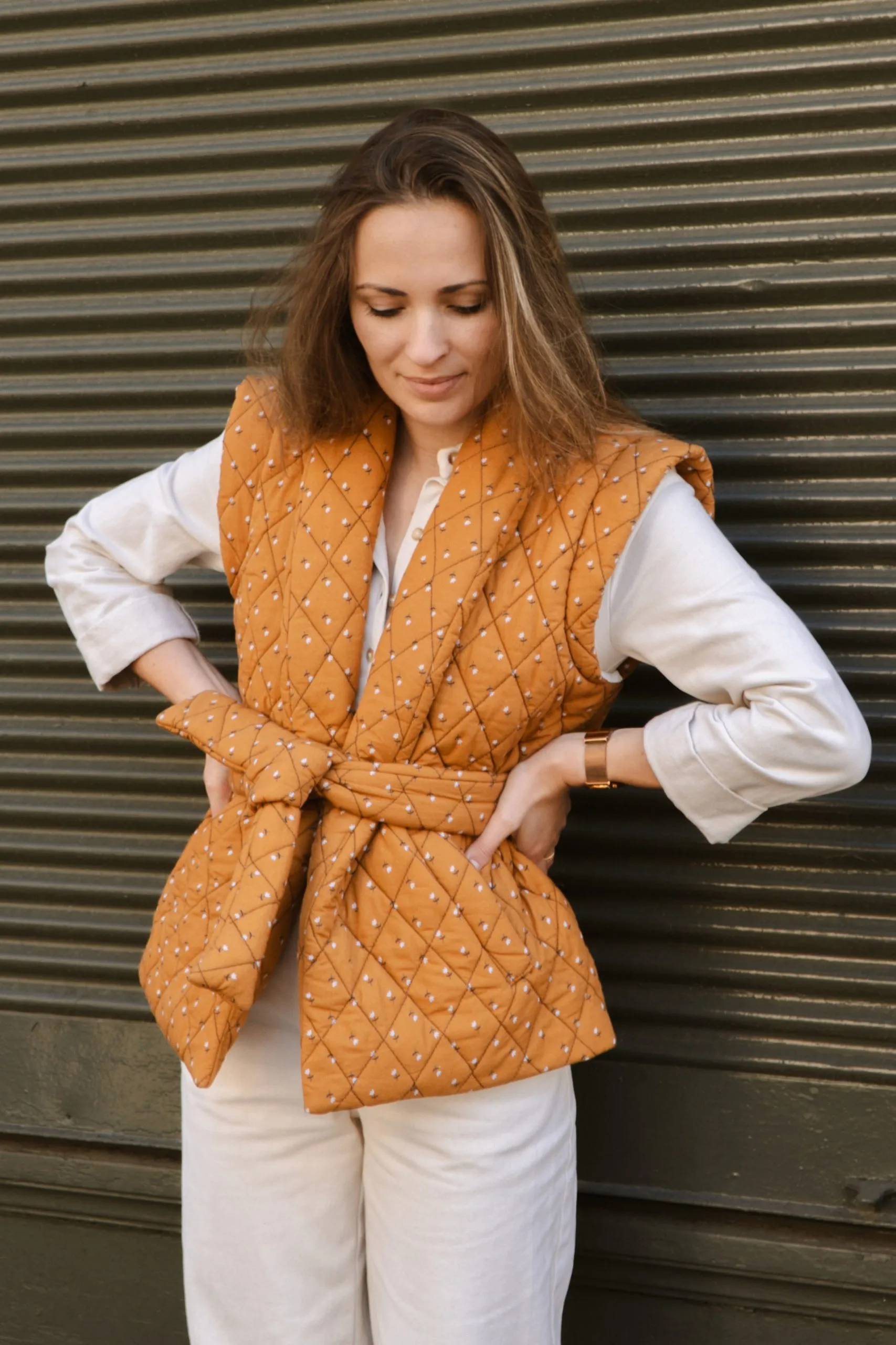 Réalisation du patron de couture de la veste beryn de Cha' coud