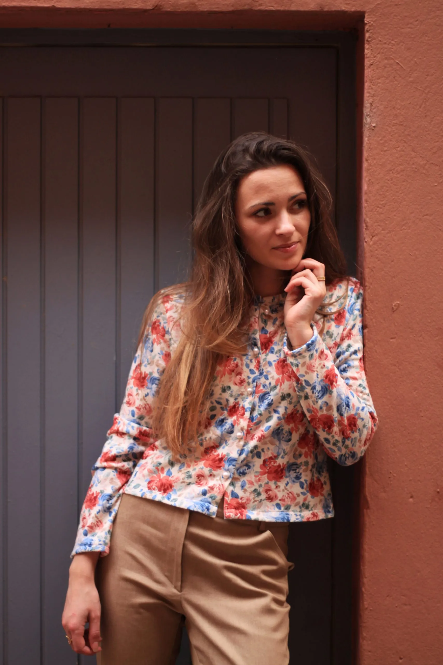 Réalisation du patron de couture du gilet Isalys de Cha' coud