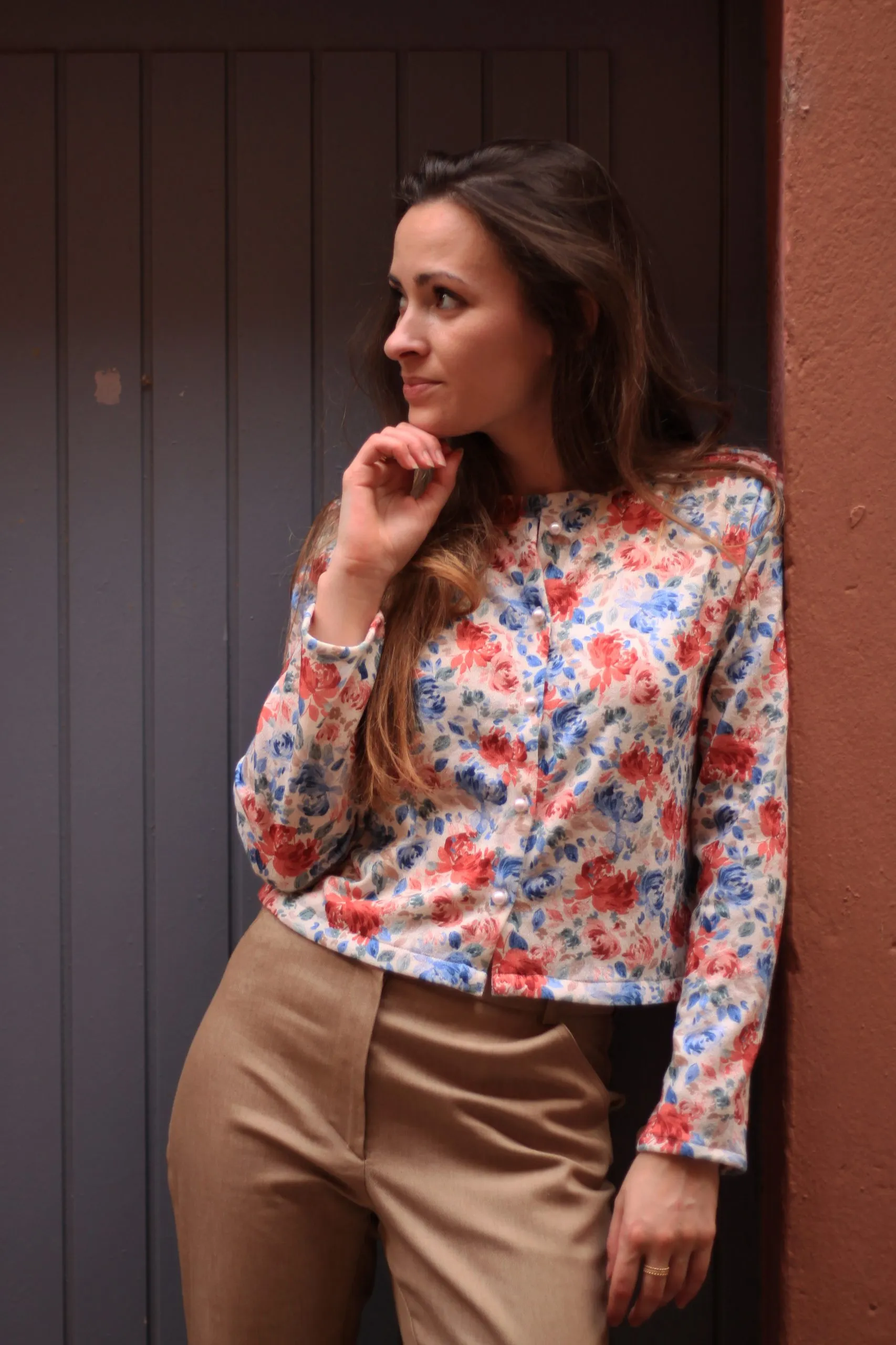 Réalisation du patron de couture du gilet Isalys de Cha' coud