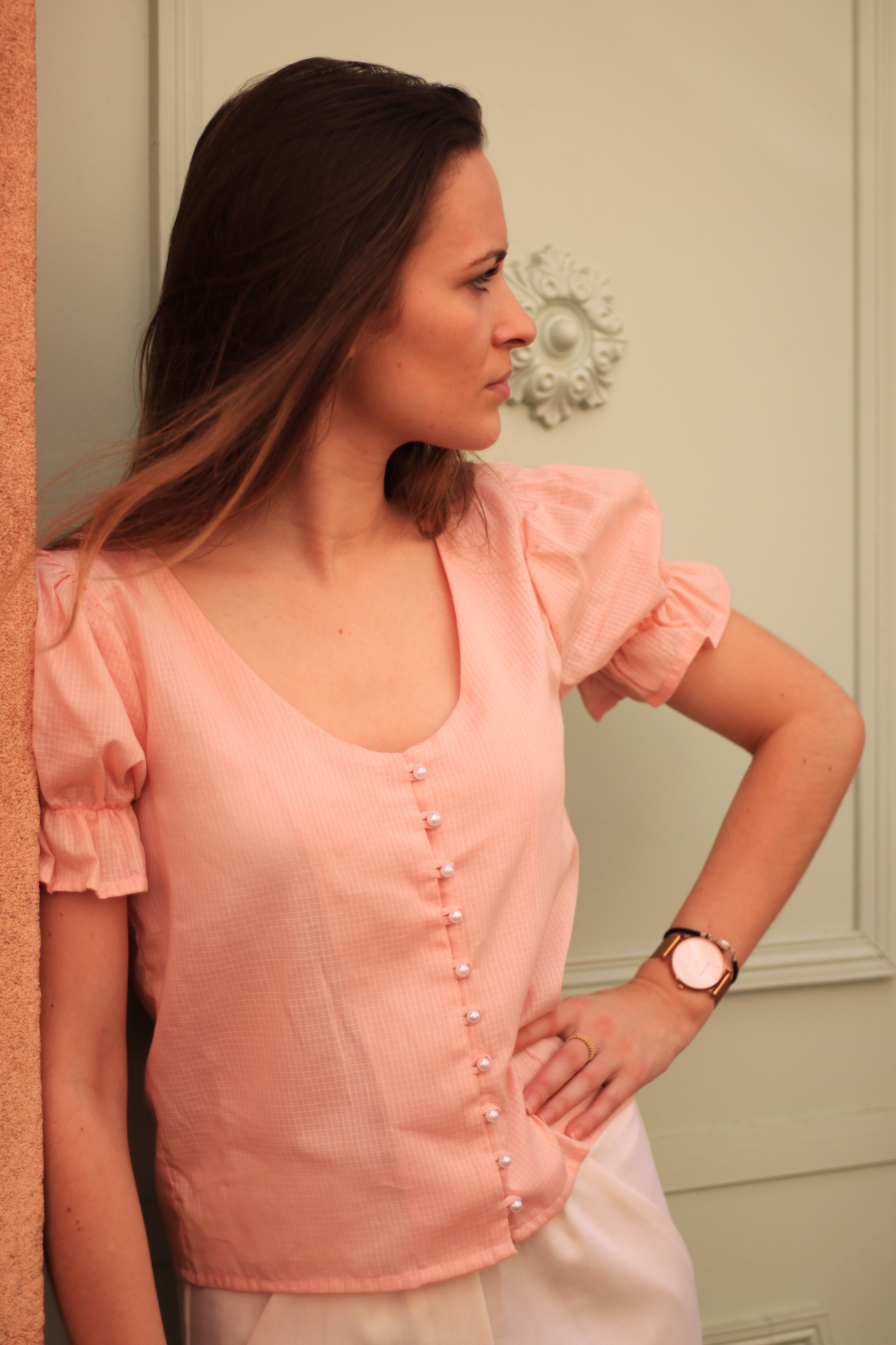 Réalisation du patron de couture du top Armelle de Cha' coud