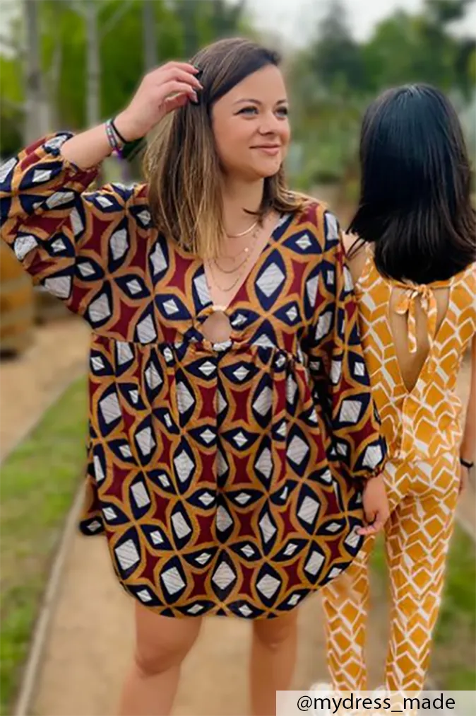 Réalisation du patron de couture de la robe elaïa de Cha' coud