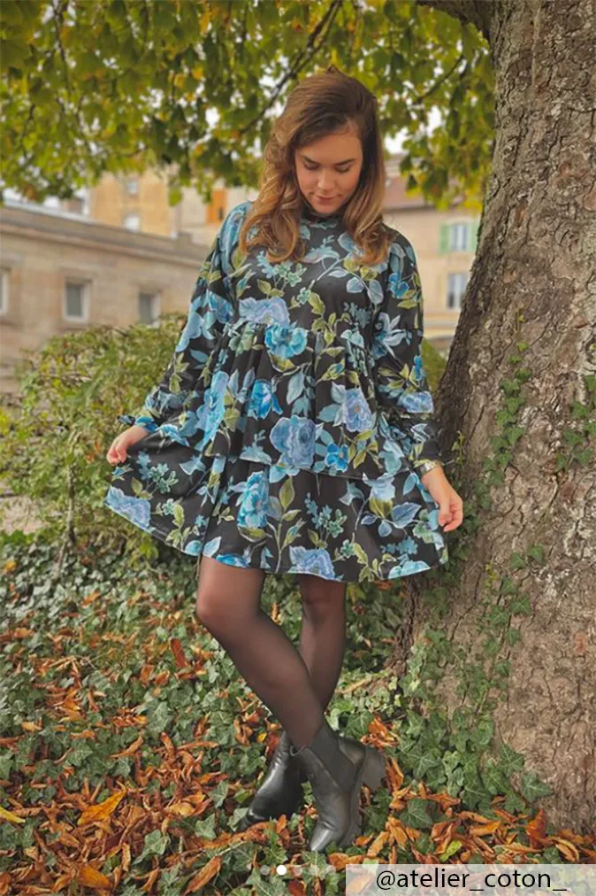 Réalisation du patron de couture de la blouse lehoïa de Cha' coud