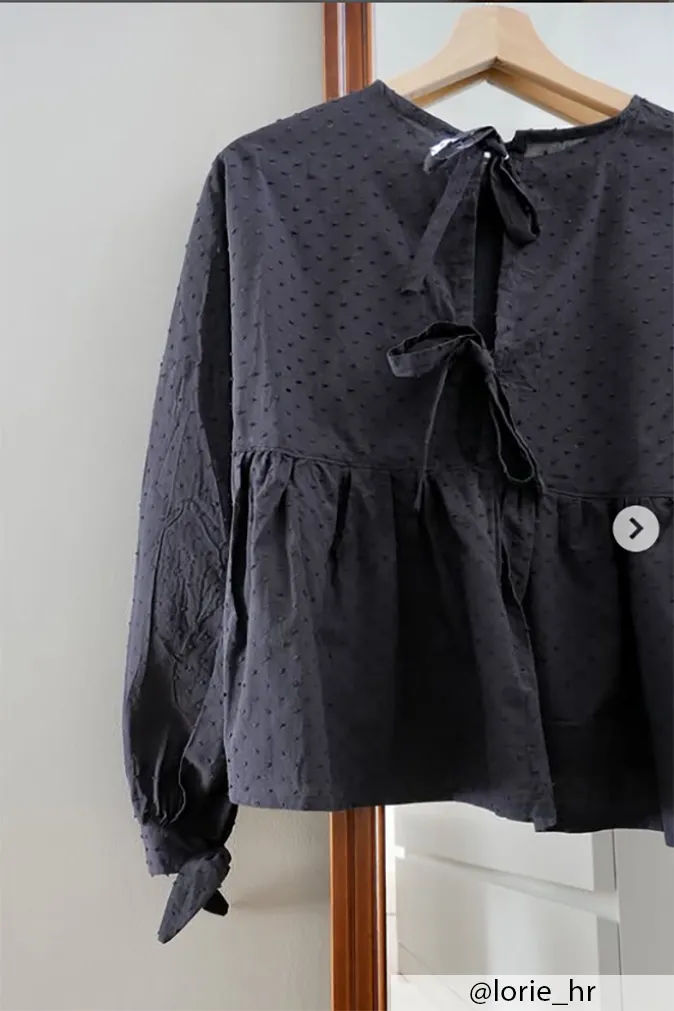 Réalisation du patron de couture de la blouse Lehoïa de Cha' coud