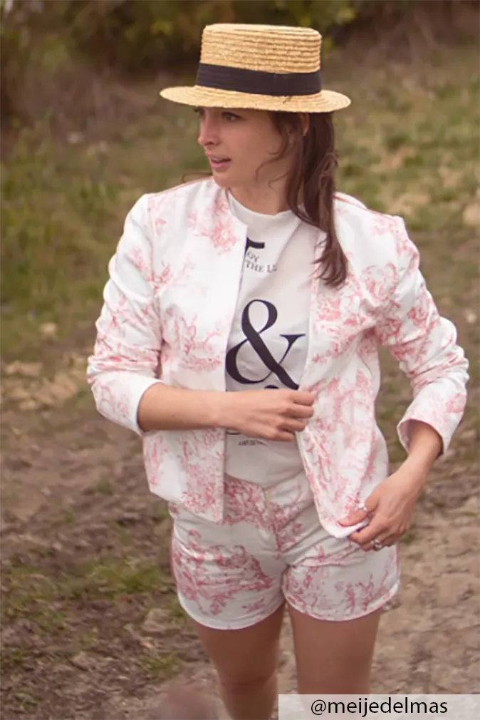 Réalisation du patron de couture de la veste veïa de Cha' coud