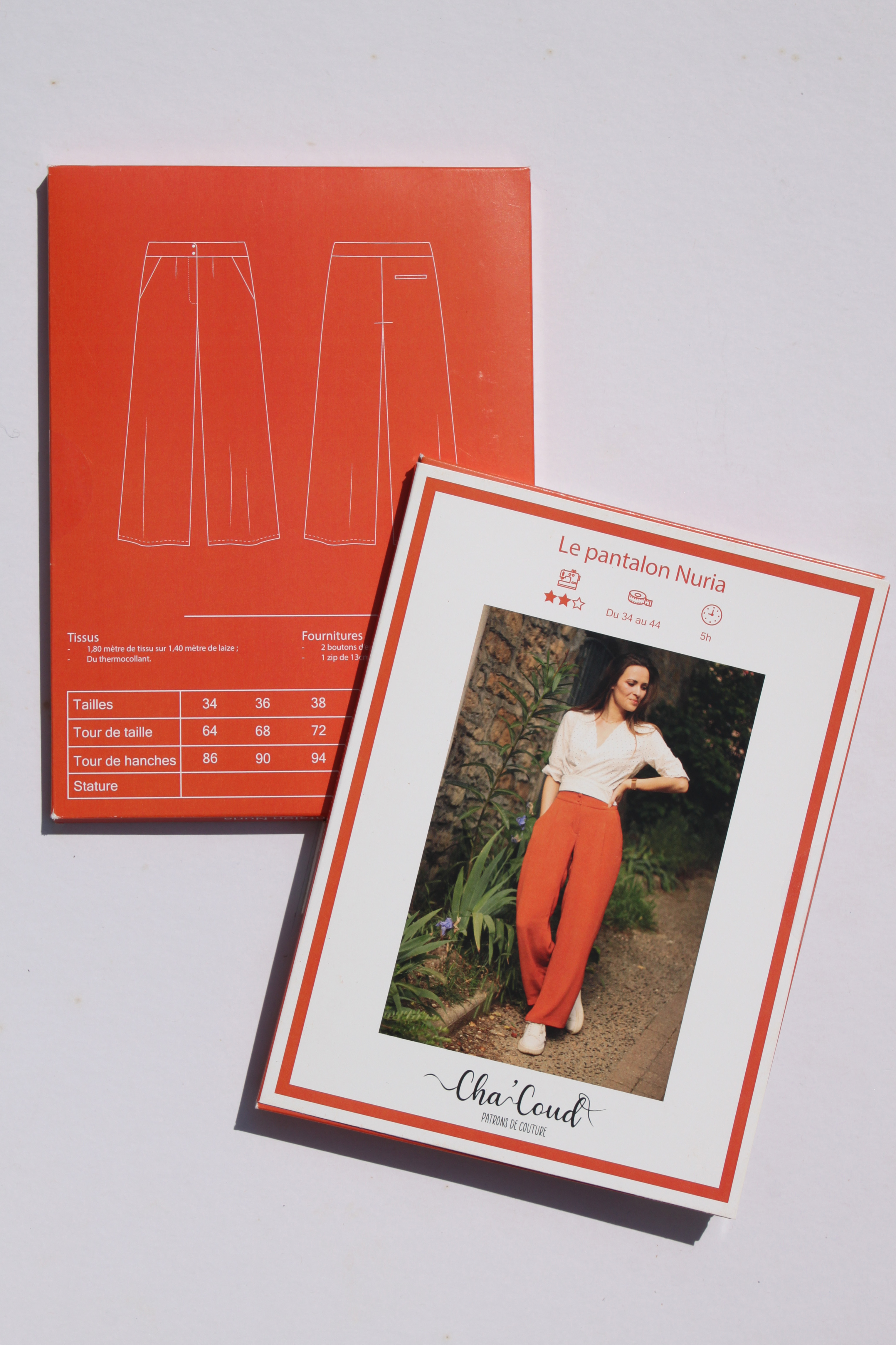 Le pantalon Nuria - Pochette