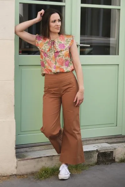 Réalisation du patron de couture du pantalon Charly de Cha' coud