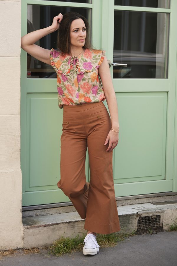 Réalisation du patron de couture du pantalon Charly de Cha' coud
