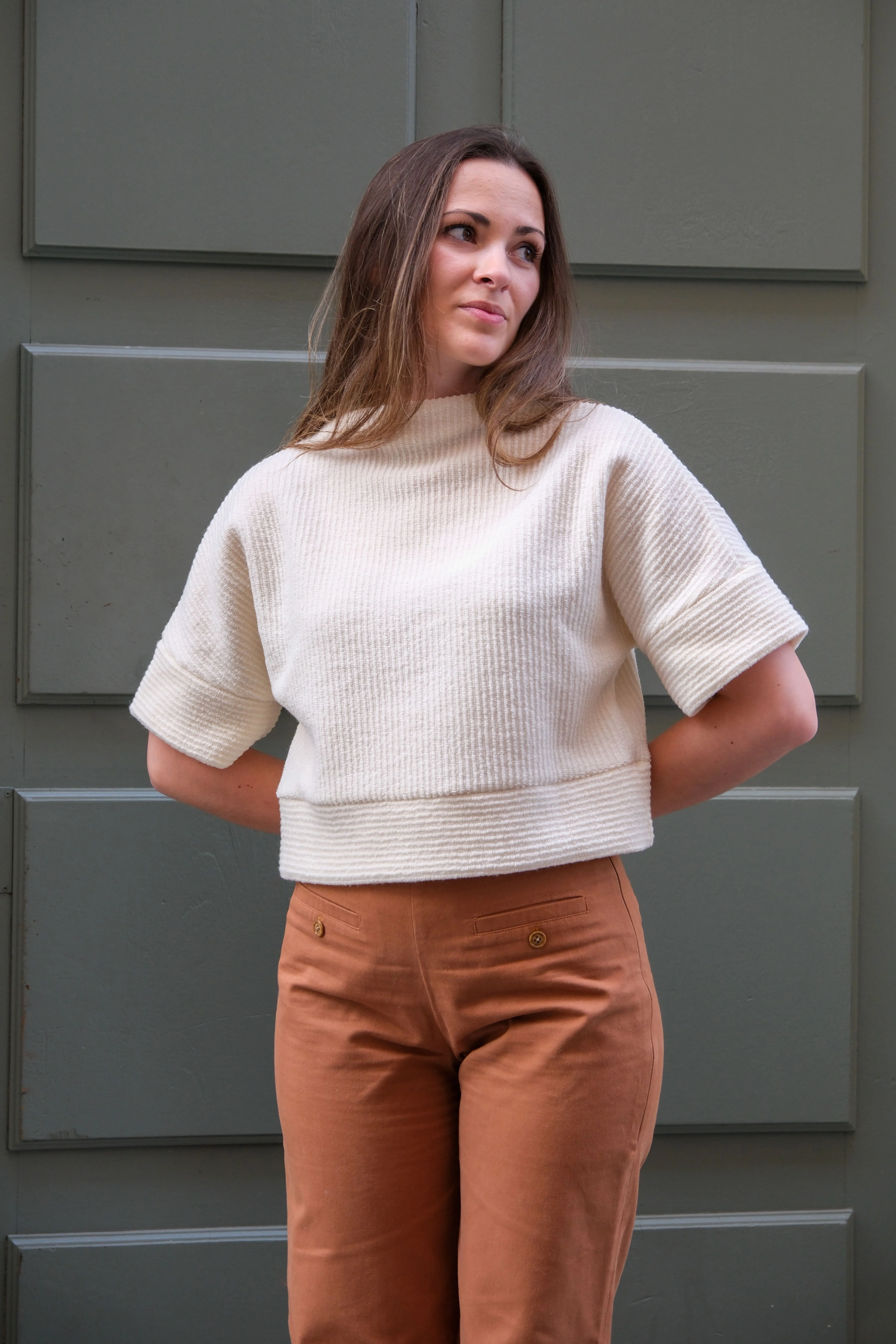Réalisation du patron de couture du pull Inès