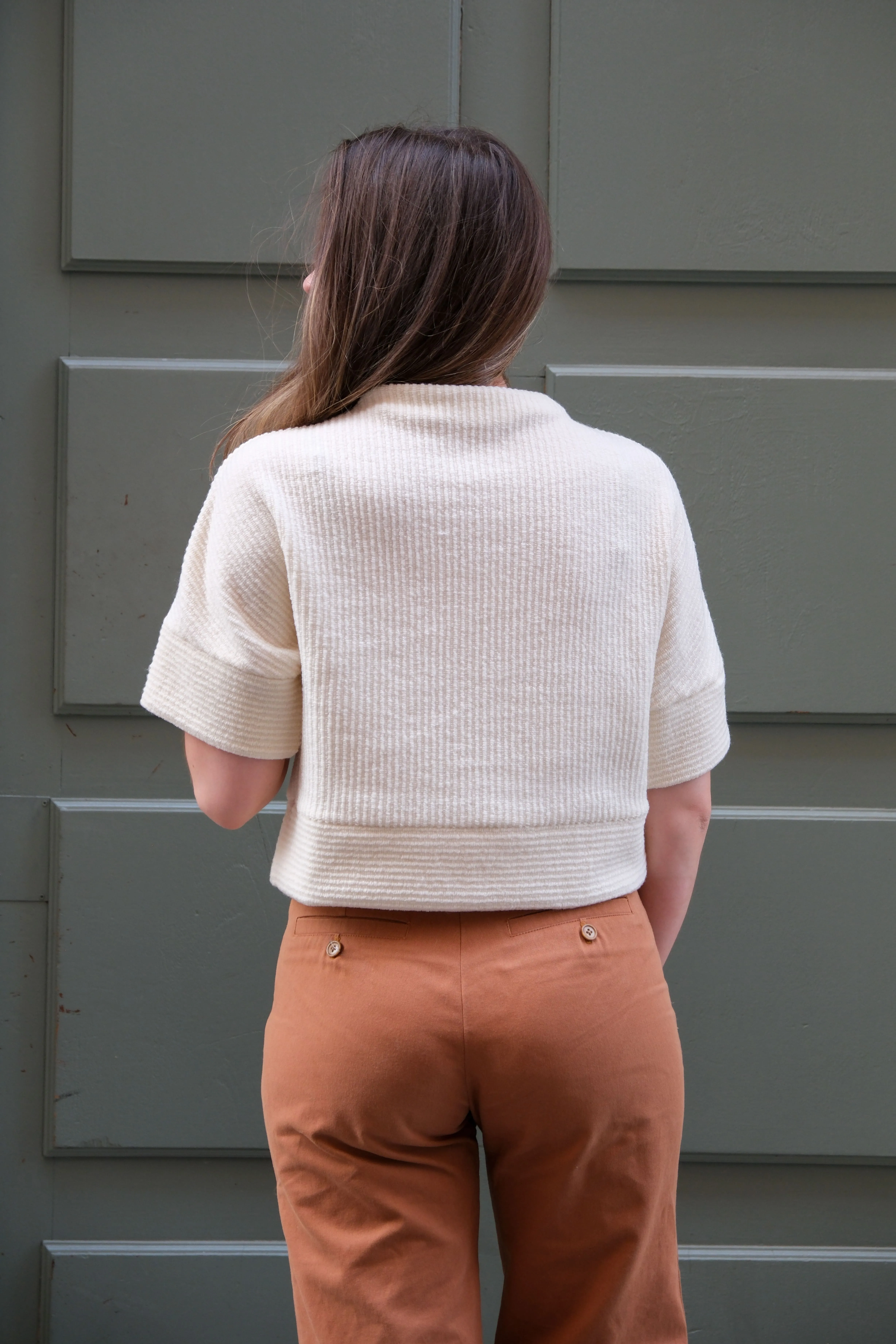 Réalisation du patron de couture du pull Inès