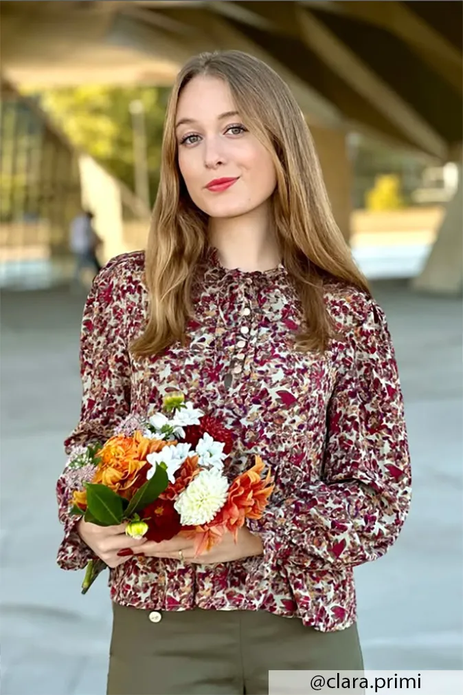 Réalisation du patron de couture de la blouse Alessia de cha' coud