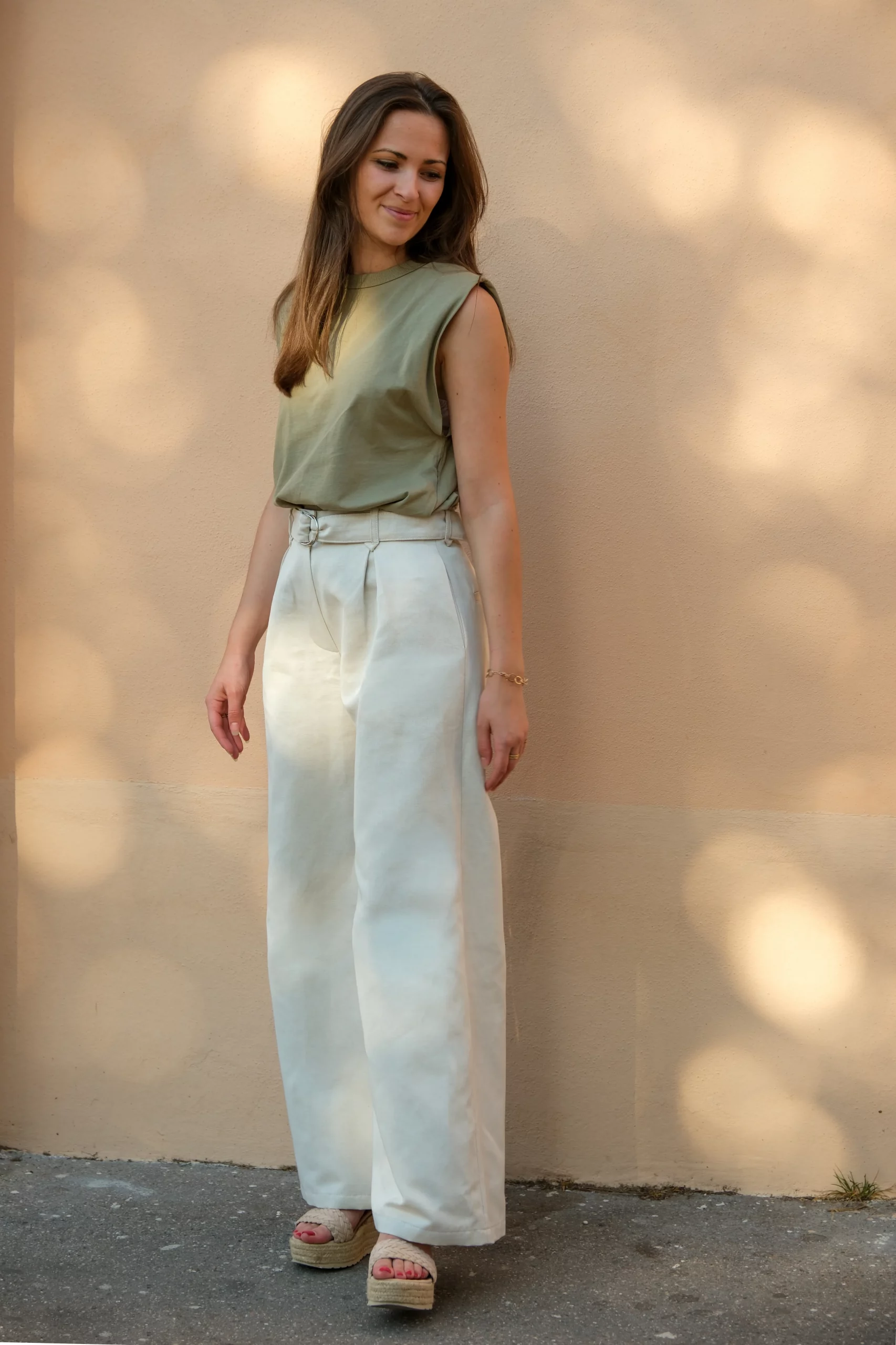 Réalisation du patron de couture du pantalon Sandro de cha' coud